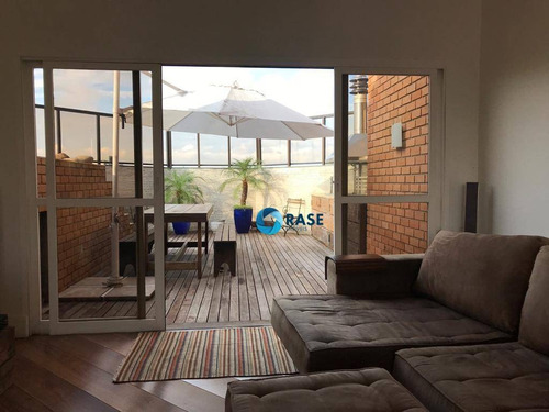 Imagem 16 de 24 de Cobertura Com 3 Dormitórios À Venda, 360 M² Por R$ 2.450.000 - Chácara Santo Antônio (zona Sul) - São Paulo/sp - Co0462