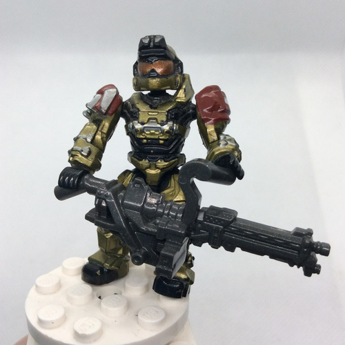 Mega Construx Halo Spartan Jorge-052 Mattel Original Noble (Usado)