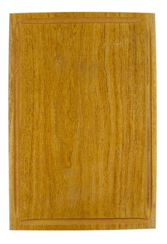 Plato Tabla Madera Algarrobo Asado Picada Camping 23 X 15 Cm