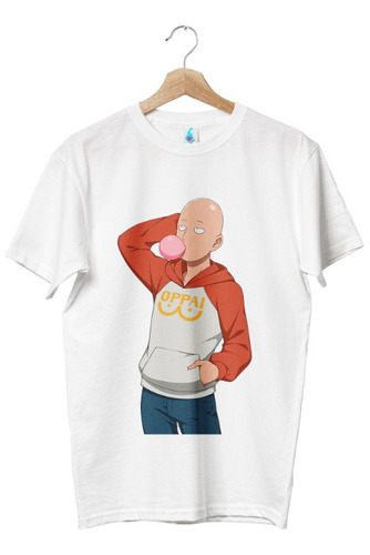 Polera Saitama One Punch Man 01 Unisex Monstruatazas