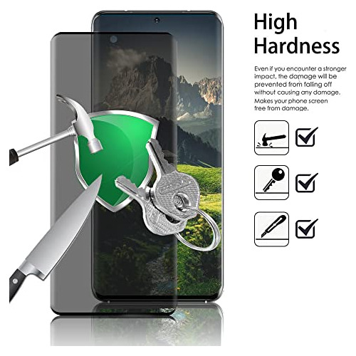 1 2 Pack Galaxy S21 Ultra Screen Protectors Include Lens