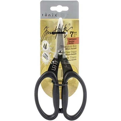 Tim Holtz Left Handed Scissors - 7 Inch Titanium Snips ...