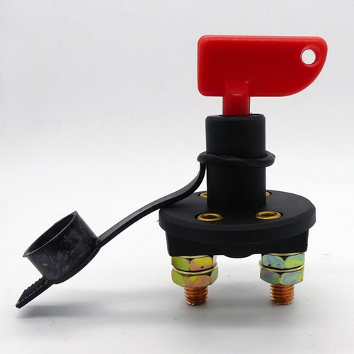 Llave Corta Corriente Tipo Náutico Con Llave 12v On-off