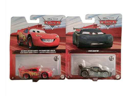 Vehiculo Cars Disney Lewis Hamilton + Rayo Mcqueen