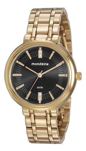 Relógio Mondaine Feminino Classic Dourado 76739lpmvde2k2