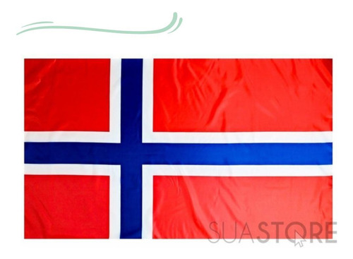 Bandera noruega 1,50x0,90 mt