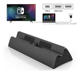 Estación De Carga Para Tv Nintendo Switch Con Hdmi 4k