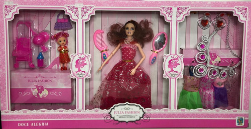 Boneca Barbie E Filha Com Acessorios - Futuro