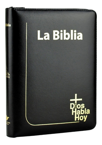 Biblia Católica Dios Habla Hoy Línea Letra Gigante - Negra