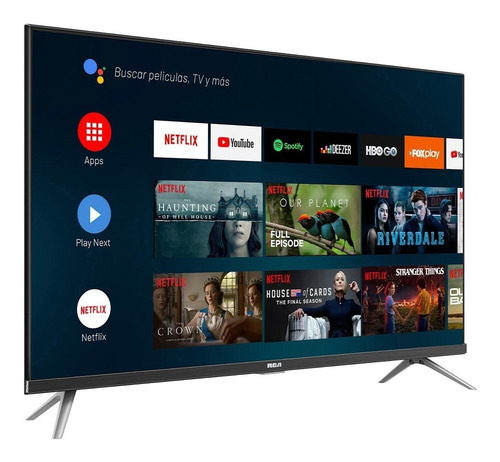 Imagen 2 de 4 de Smart TV RCA AND40Y LED Android TV Full HD 40" 100V/240V