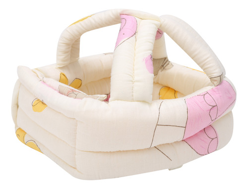 Gorro Protector De Tela Para Bebé Cómodo Anticolisión