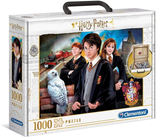 Rompecabezas Puzzle Clementoni Harry Potter 1000 Piezas Box