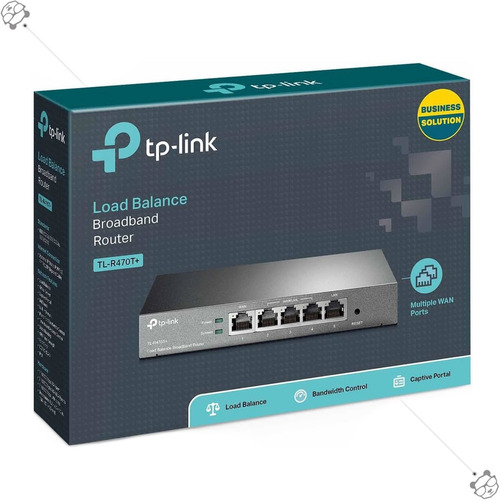 Tp-link Router / Balanceador De Carga R470t+ / 4 Puertos