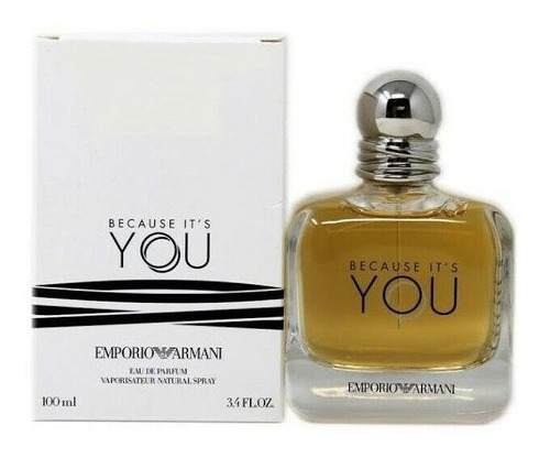 Edp 3.4 Onzas Emporio Armani Because It's You De Giorgio