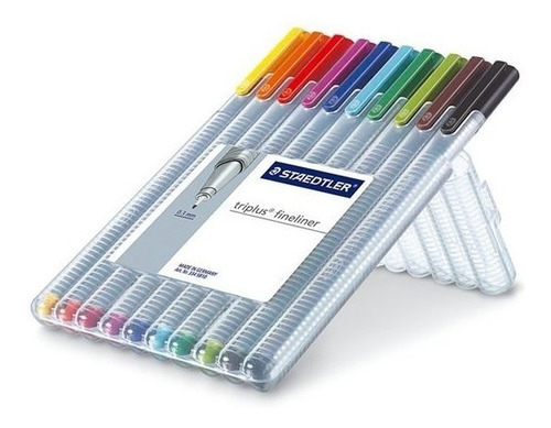 Marcadores Microfibras Staedtler Triplus 334 X10 0.3 Mm