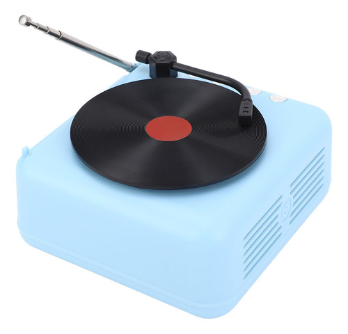 Altavoz Retro Estilo Tocadiscos, Calidad De Sonido Hifi Bt5.
