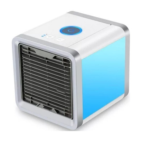 Mini Ventilador Mini Aire Regulable Con Luces