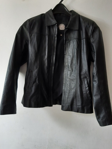 Chaqueta Dama S 100% Cuero Colombiano Negro Consulte Precio