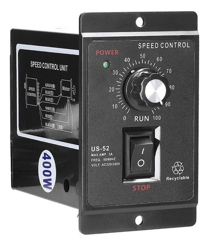 Dc 220v 2a Pwm Ac Controlador De Velocidad Interruptor