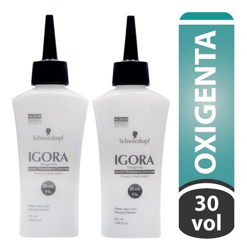 Oxigenta Igora 30 Vol Oferta X 2 - mL a $38