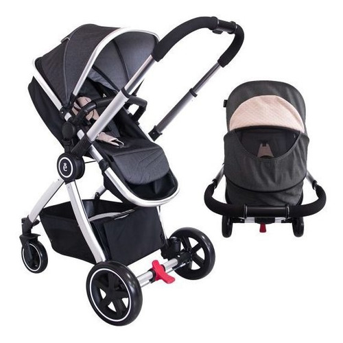 Coche 4 En 1 Moises Silla Para Carro Marcel Gaía Deluxe Negr