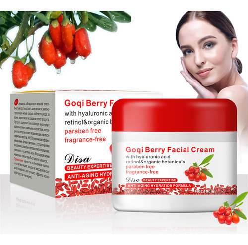 Genérica Portable Cream Goji Berry Facial Cream Skin Accessories Almohadilla - Multicolor - Flores