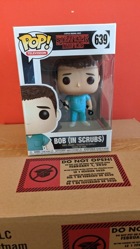 Funko Pop Television Stranger Things Bob In Scrubs #639