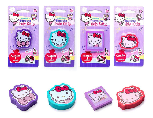 Borracha Hello Kitty Blister C/1 Und. Sortidos - Leo & Leo