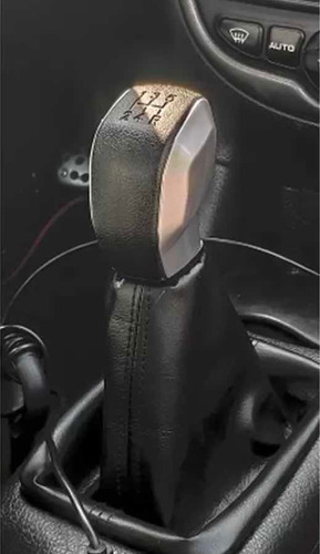Imagen 2 de 2 de Pomo Bocha Palanca De Cambios Peugeot 208 2008 Plateado