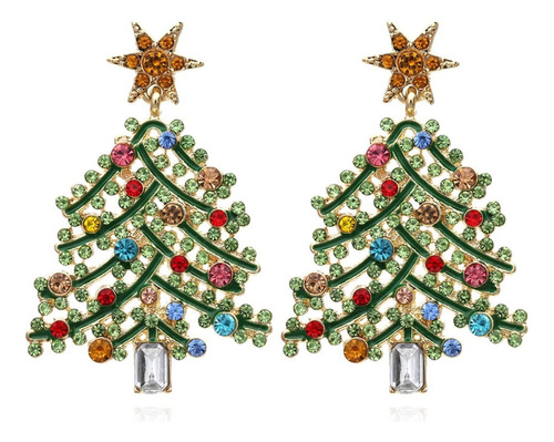 Aretes De Navidad  Decoración Xmas Para Mujer, Regalo D.