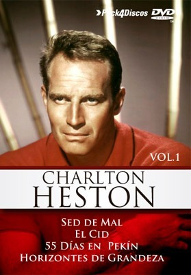 [pack Dvd] Charlton Heston Vol.1 (4 Discos)