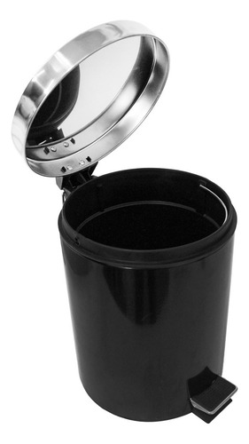 Bote De Basura Acero Inoxidable Con Pedal 5 Litros