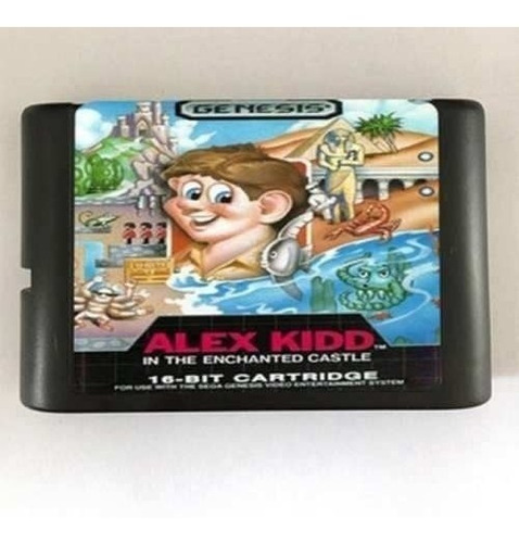 Alex Kidd In The Enchanted Castle Em Português Mega Drive