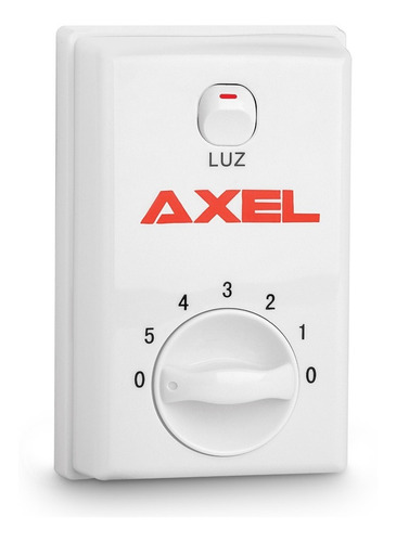 Ventilador de techo Axel AX-VT4SL blanco con 4 palas de metal, 1.2 m de diámetro 220 V