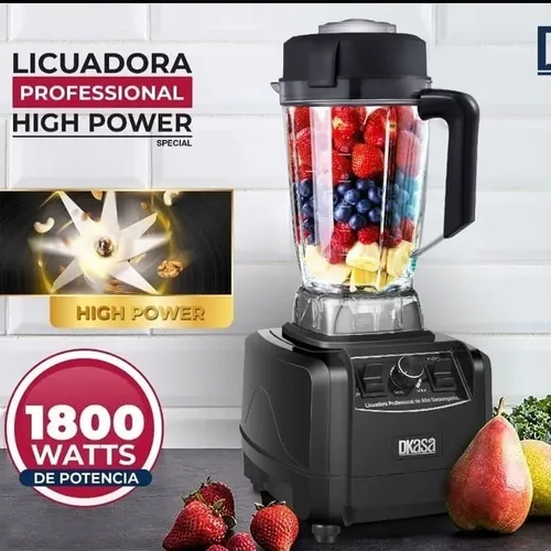 Licuadora Profesional Dkasa High Power 2l Vaso Policarbonato 539.900
