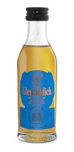 Miniatura Whisky Glenfiddich 12 Años 50cc Single Malt