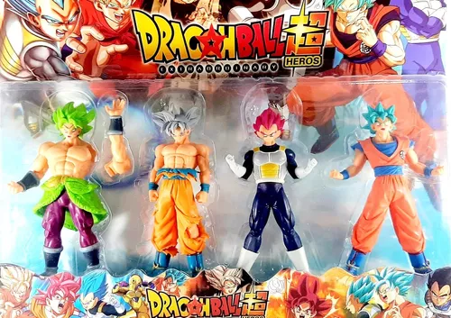 Dragon Ball Super Broly Lego Minifigures Filho Goku Vegeta Son