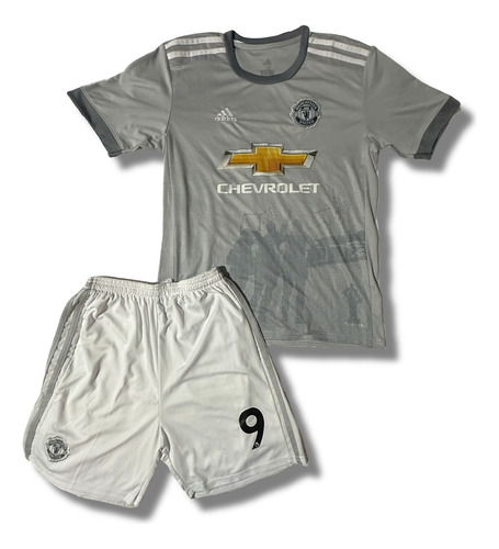 Conjunto De Futbol Manchester United Lukaku- Réplica Niños