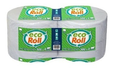 Papel Higienico Ecoroll 4 Uni 500 Metros