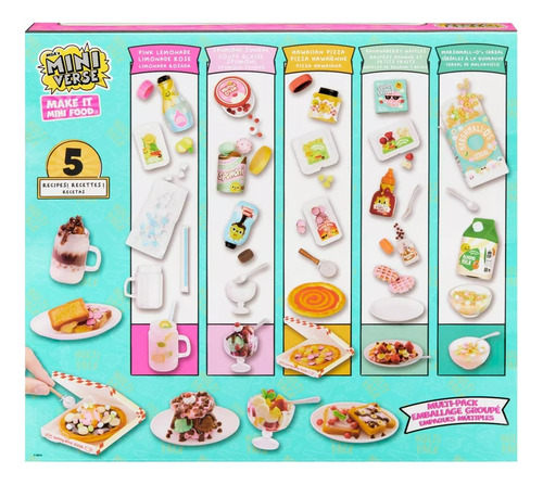 Miniverse Food 30 Figuras Multi Pack Make It Mini Food