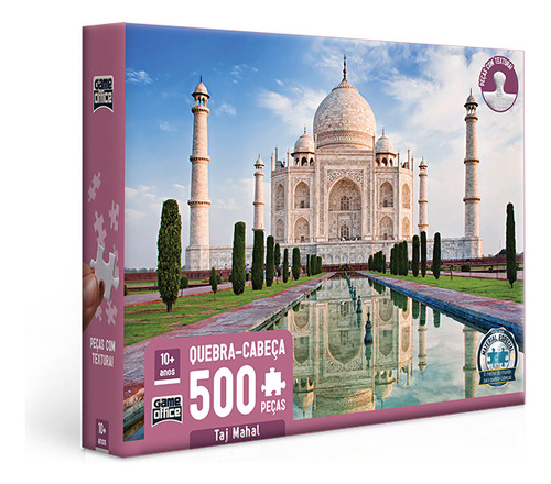 Quebra Cabeça Taj Mahal Índia 500 Peças Puzzle