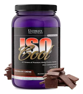 Iso Cool 2 Libras - 35 Servicios Proteína 100% Aislada Ultimate Nutrition