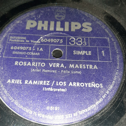 Simple Mercedes Sosa Los Arroyeños Ariel Ramirez Philips C13