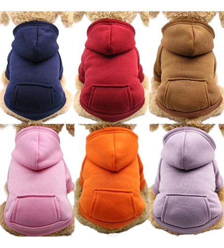 Moleton Pet Com Bolso Liso Vinho Tamanho 2xg Vinho