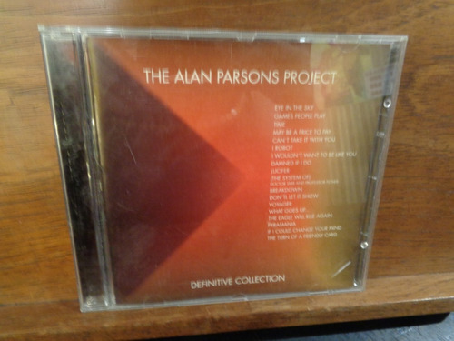 The Alan Parsons Project Definitive Collection Cd En Casa