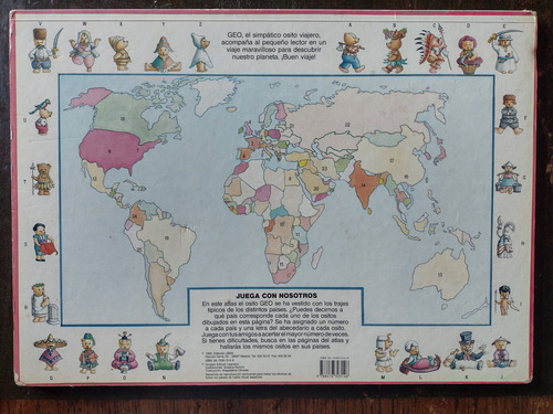 Mi Primer Atlas Descubre El Mundo Con El Osito Geo- Libsa (Usado)