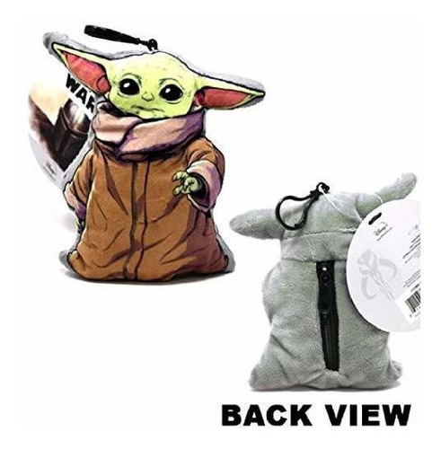 Star Wars The Child Baby Yoda 3d Con Forma De Felpa Con Crem