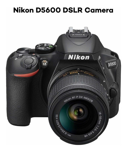 Nikon D5600 18-55mm Dslr Con Accesorios Y Bolso