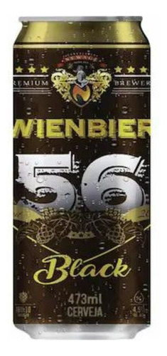 Cerveja Wienbier 56 Black - Lata 473ml