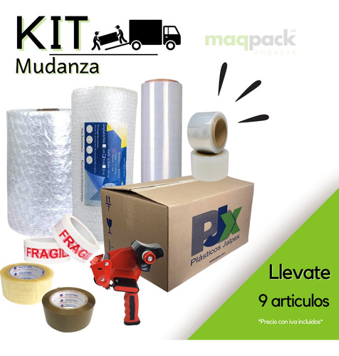 Kit De Articulos Para Empacado De Mudanza, Hogar, Envios